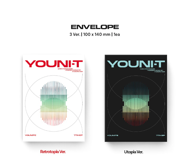 YOUNITE - 7th Mini Album Retrotopia Ver. / Utopia Ver.